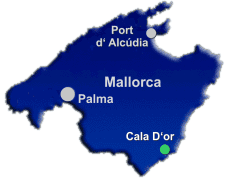 Kartenauswahl Bootsschule Mallorca